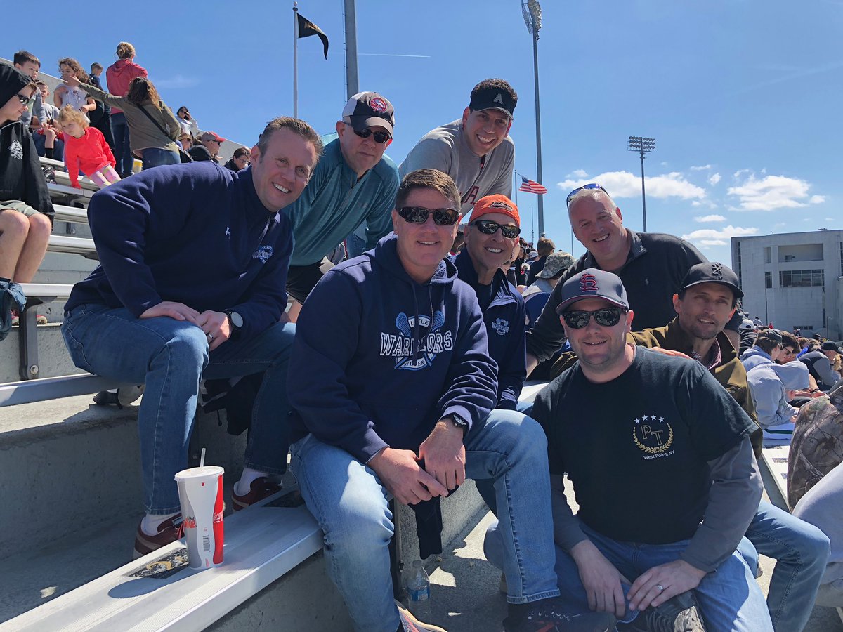 PeterMGannon's tweet photo. Great friends @littlesilverlacrosse great game #armylax at West Point for my birthday! #46 https://t.co/P6yW7ey8Tw