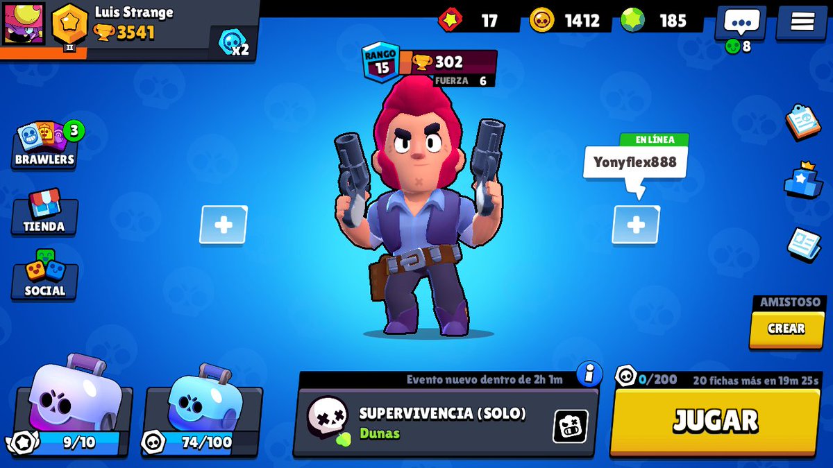LuisStrangeBS's tweet photo. Busco equipo competitivo en Brawl Stars, soy de LATAM  @DarkfightGT_ @E_SPORTS_GAMING @Promo_eSport @promoesports @PromotionLatam @AyudaJugador @BrawleSportsGG  @BrawlStarsMX @BScomunidad__ @LatamBrawlStars @PublicidadESA14 https://t.co/IWRxAGVzb3 https://t.co/d6dLx8sJjK