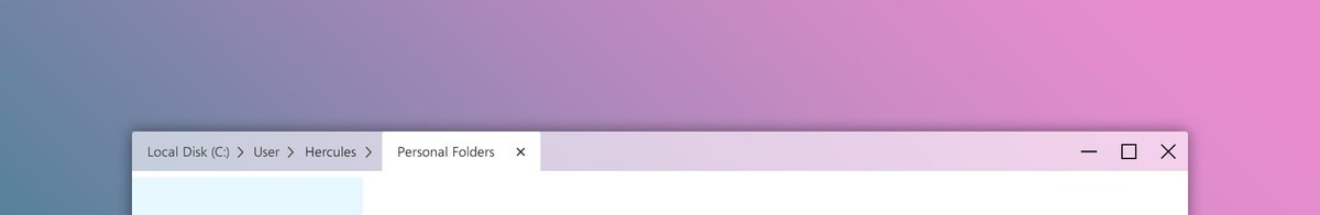bradpower's tweet image. An alternate idea was to use a browser style tabbing system at the top of the window that replaces the ancient form field horizontal nav in the current File Manager. @Windows #Windows #WindowsUI #Windows10 #FileExplorer #UI #Modern