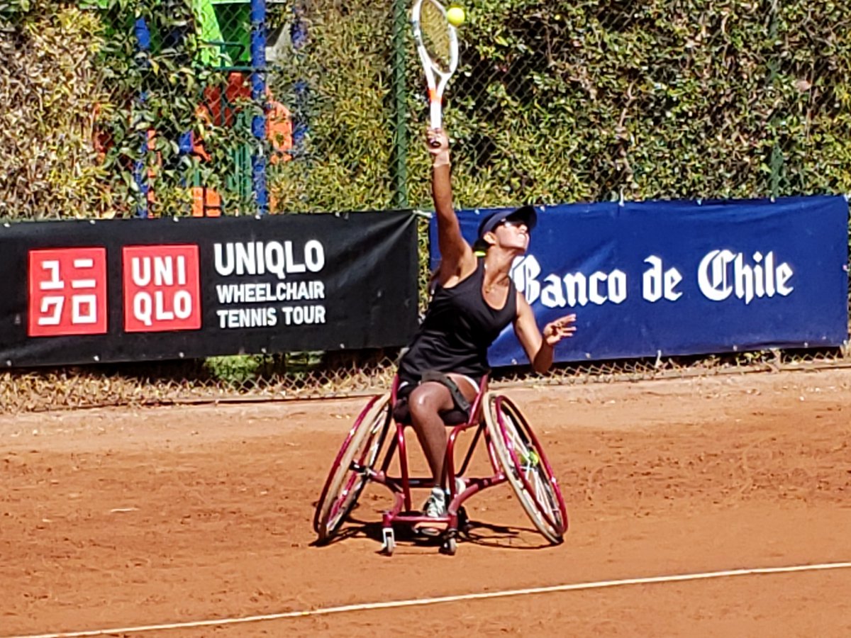 ChileOpenTennis's tweet photo. Ya tenemos final en damas. Angélica Bernal (Col) derrotó 6-2 y 6-4 a @MacaCabrillana y se medirá ante Florencia Moreno (Arg), quien derrotó 6-3,6-3 a Meirycoll Duval (Bra). Domingo 10am. #ChileanOpen @bancodechile https://t.co/EKaE8H01yR