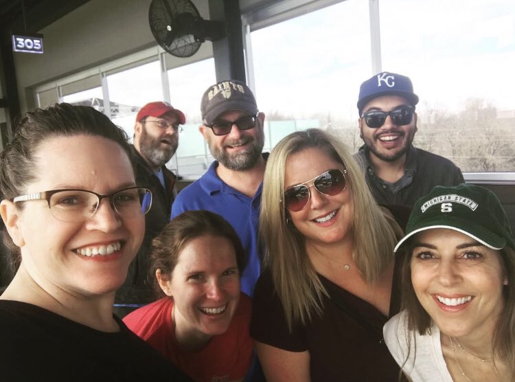 im2qut's tweet photo. Centurions at Top Golf. ~We learn, serve & lead. But we also take time for some fun! @Topgolf #TopGolfKC #CenturionsKC @CenturionsKC https://t.co/AhUUYOOUFz