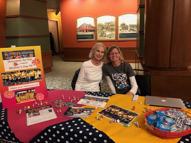 WeServeKC's tweet photo. Are you a runner?  Do you like to cheer on and support others and help out healthy causes?  We have people from both @KCEMD5K and @HospitalHillRun here at the Serve KC Volunteer Fair 2019.  #ServeKC #ServeKCVolunteerFair https://t.co/PxzZZREID2