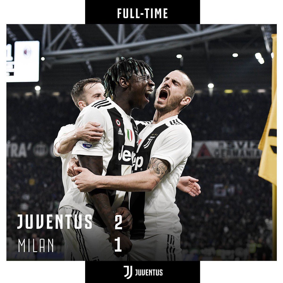 juvheart_'s tweet photo. Grandissima dimostrazione di forza da parte di tutti! Kean non smette più di segnare! Campione! Ore testa a mercoledì con la champions!
FINO ALLA FINE ⚪️⚫️❤️
#Juventus #JuventusMilan https://t.co/6ZdkcIUQ6Q