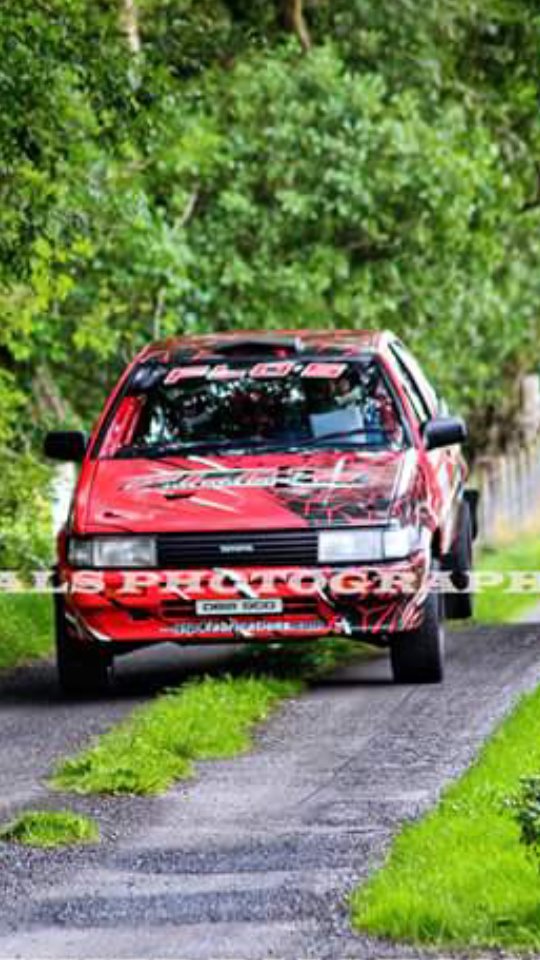 Good luck <a href="/JohnMcCarthy88/">John McCarthy</a>  and  flos.ie in toyota twin cam class 11R  in tomorrow's Circuit of kerry stages rally