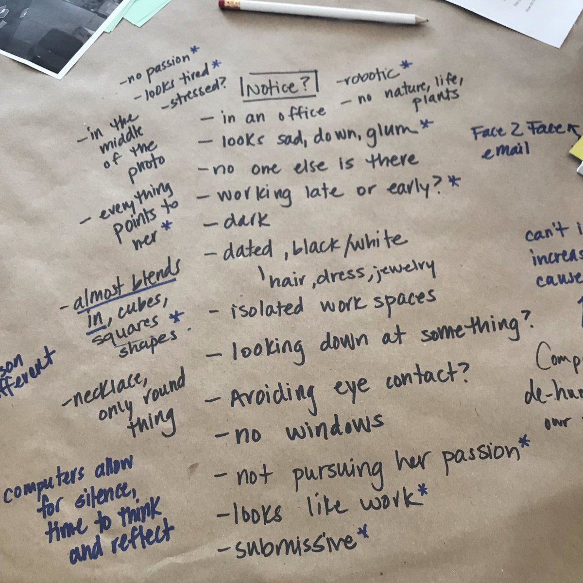 allieseiling's tweet photo. After looking at the picture and discussing what we noticed, we grappled with the question ... how do computers affect your own work? #ItsWorthIt #ItsWorthThinking #teach4creativity https://t.co/W1Mx1y9Z9X