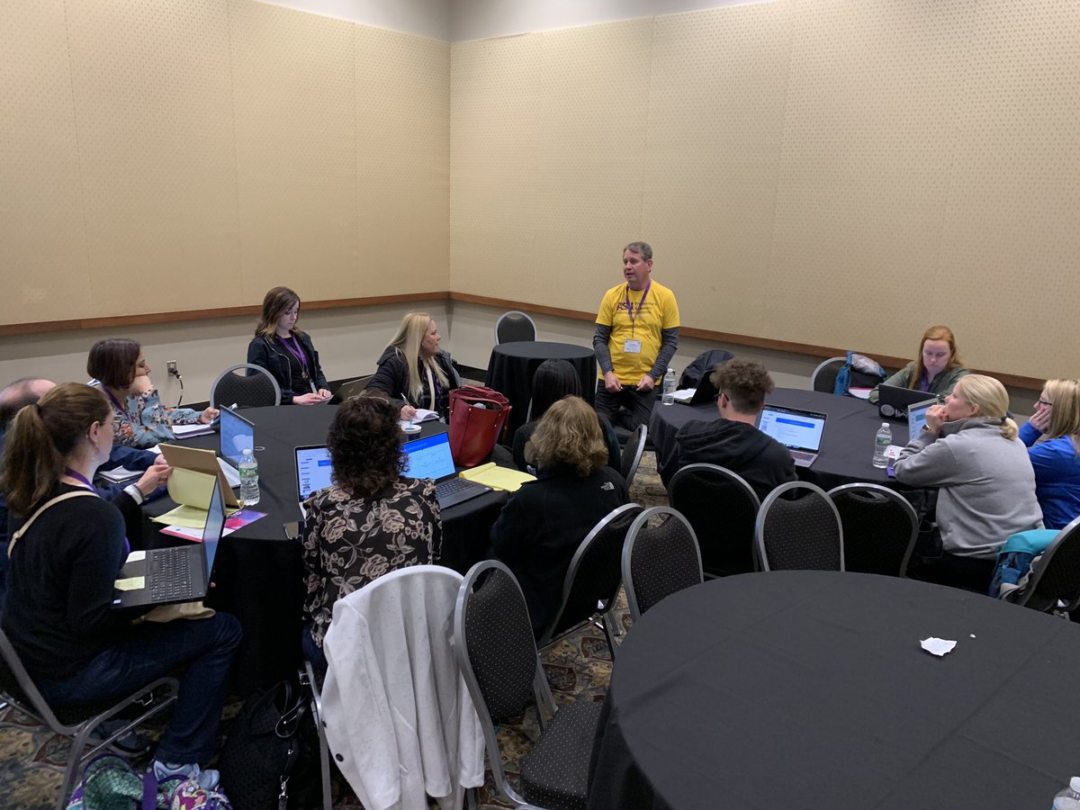 These amazing @ASUPrepAcademy Casa Grande teachers are at it again! Sharing their ideas moving beyond #stationrotation #BPLC19 @HighlanderInst @KaraLOConnell