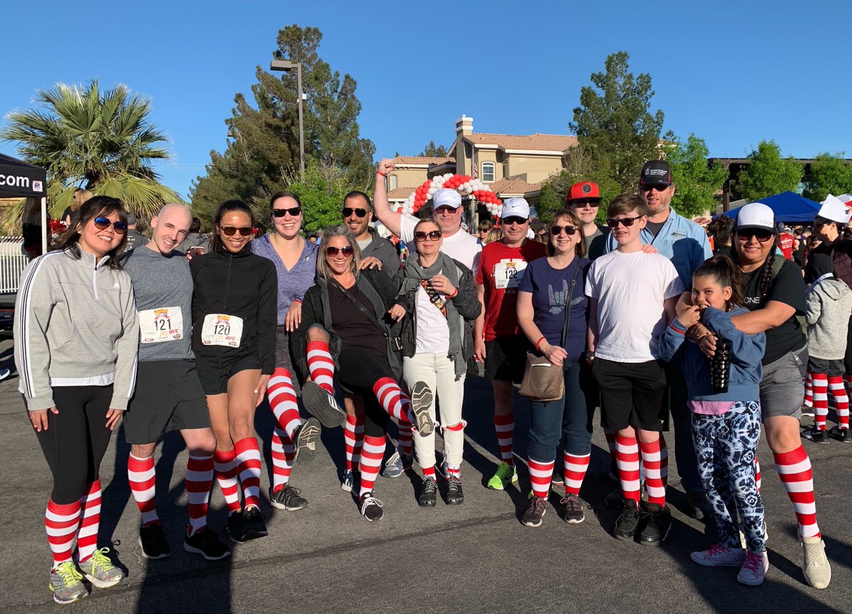 MadrivoMedia's tweet photo. The #Madrivo team kicked off the day with a fun walk/run for the Ronald McDonald House Charities of Greater Las Vegas. #RockTheSocks #MadrivoLife #CompanyCulture #EmailMarketing #AffiliateMarketing https://t.co/6aUinLBWWN