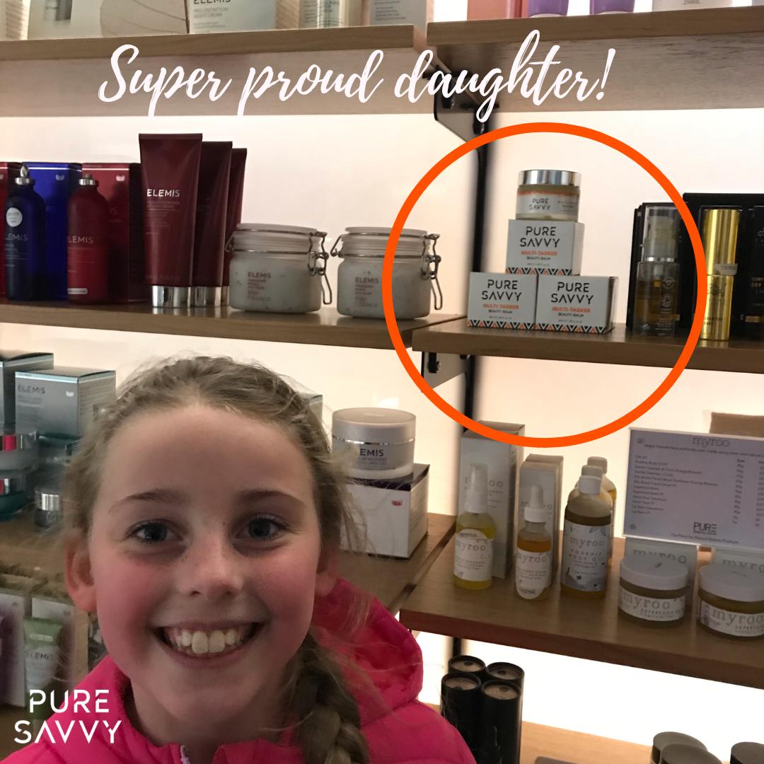 puresavvyskin's tweet photo. Zara was super happy and proud to see Multi-Tasker Beauty Balm on the shelves of Pure Spa City of London.

Pure Savvy is nestled amongst some awesome brands so I’m pretty proud too 🧡

#puresavvy #purespa #multitasker #balm #multipurposebalm #skincare #veganskincare #cleanbeauty https://t.co/zRLLIxOD5m