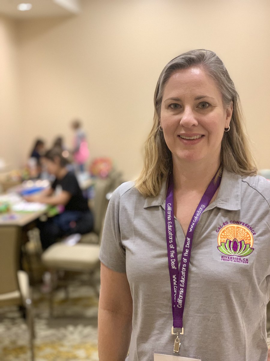 CaledOrg's tweet photo. Brandi Davies, our amazing Children’s Program Coordinator at @caledorg.  #caled2019 https://t.co/VtYputjcnB