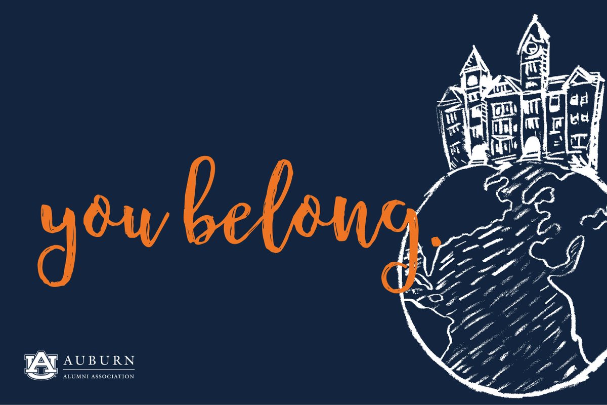 No matter how far you travel from the Loveliest Village on the Plains, you will always belong to the #AuburnFamily!

🔸 auburn.edu/auburninspires 🔹

 #YouBelong #AuburnInspires #WarEagle