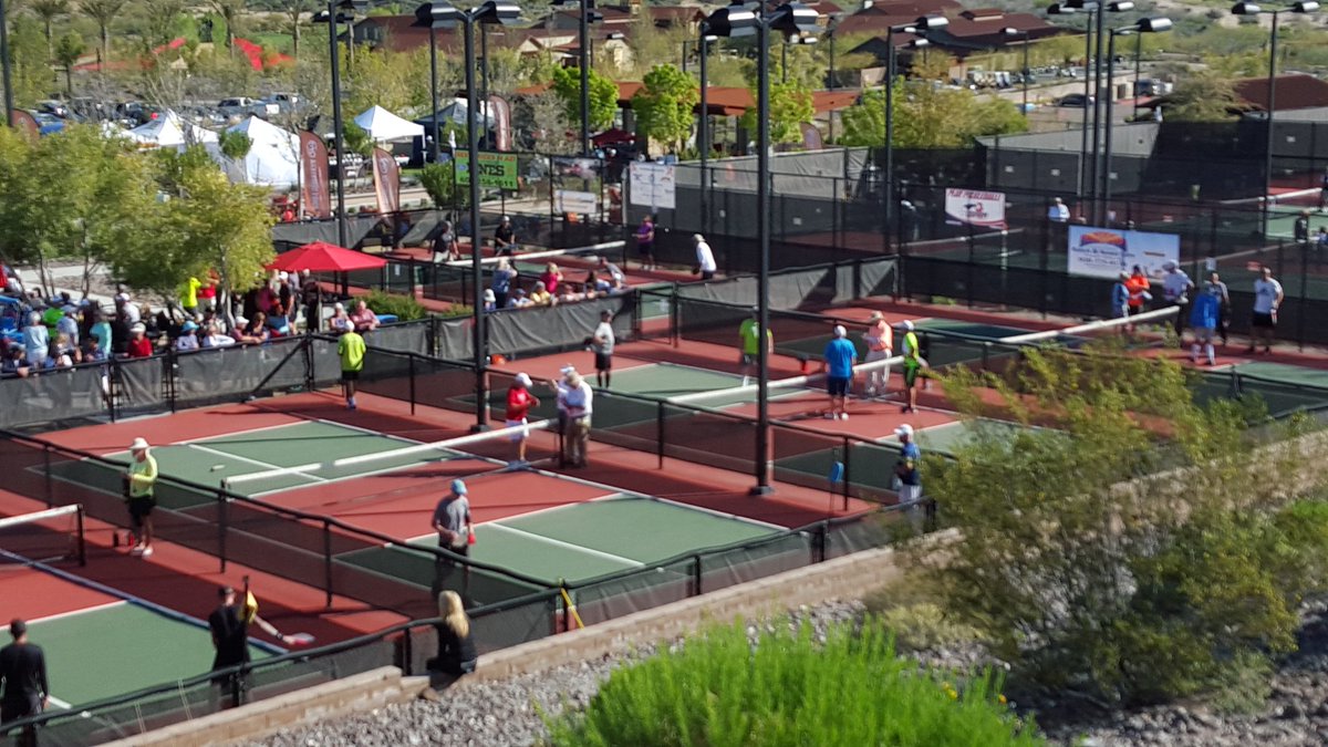 Kathywickranch1's tweet photo. Pickleball! @WickenburgRanch 
@Troon
#pickleballrocks https://t.co/26EMpd60n6