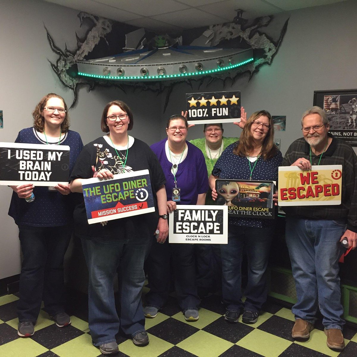 Thank you <a href="/K1025Kalamazoo/">K1025</a> for the tickets to <a href="/ClockNLock_Kzoo/">ClockNLock Escape</a> ! My entire family had a blast!!  We escaped with 2 minutes to spare... WHEW