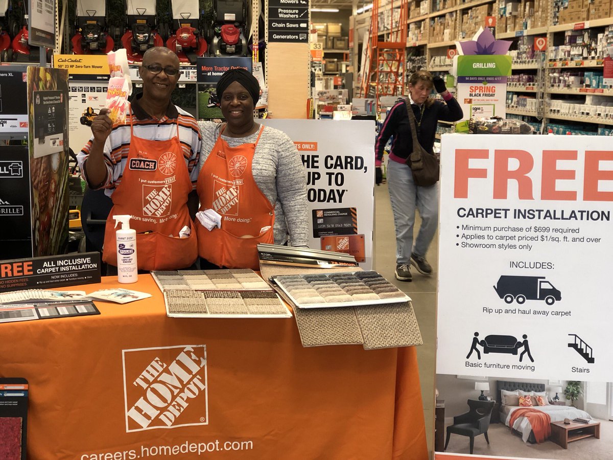 Anthony and Rochelle are excited to handle all of our customers’ carpet and services needs at Morrow Home Depot! Excellent job driving services! <a href="/DepotMorrow/">MightyMorrowHD</a> <a href="/steven_manlove/">Steven Manlove</a> <a href="/daniel_opene1/">Daniel Opene</a> <a href="/lglhd/">lonnie lamb</a> @ChrisBergHD @KMurphySASM