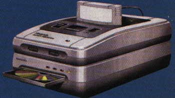 So. 1. Ken is a very valuable Sony employee2. Sony doesn't care about video games (yet)3. Ken secretly develops a breakthrough audio chip for Nintendo, Sony accepts this (see 1)4. Nintendo enters a partnership with Sony to develop the "SNES-CD", prototype pictured