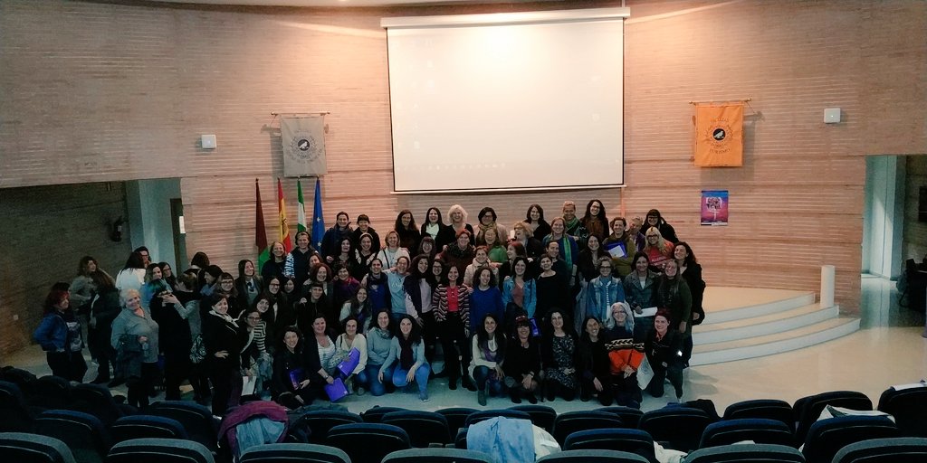 adimujer's tweet photo. Foto de familia al final de nuestras Jornadas Encuentros para el diálogo. #BastaYa de #ViolenciasMachistas 
Seguiremos hablando de #Feminismo y creando contenido feminista para contrarrestar todo el machismo y misoginia que el patriarcado ha instaurado en nuestras vidas
@CCComUMA https://t.co/41sGyUlTyu