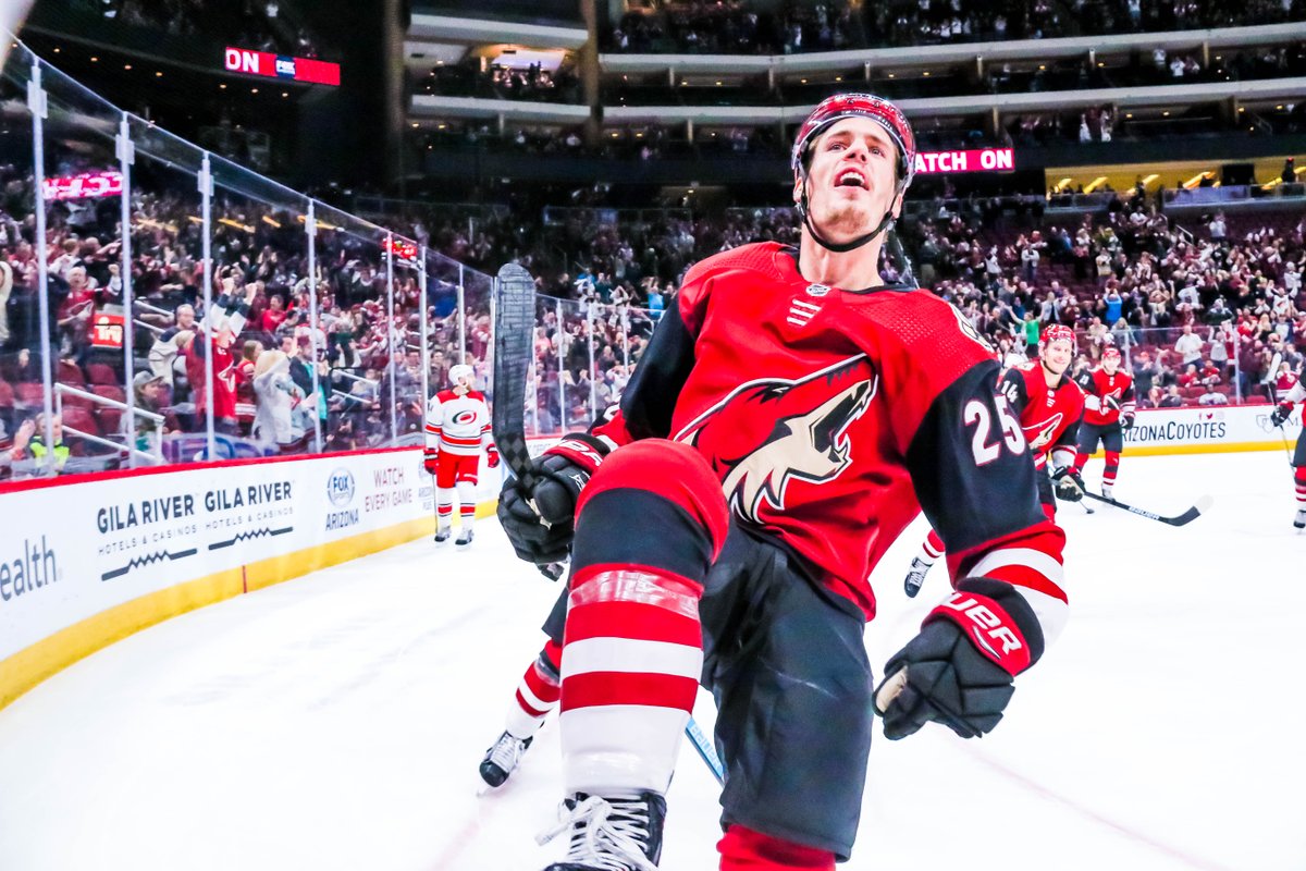 Cous27's tweet image. Thank you fans for making this season one I'll never forget.

RT for a chance to win my signed puck. #FanAppreciationNight