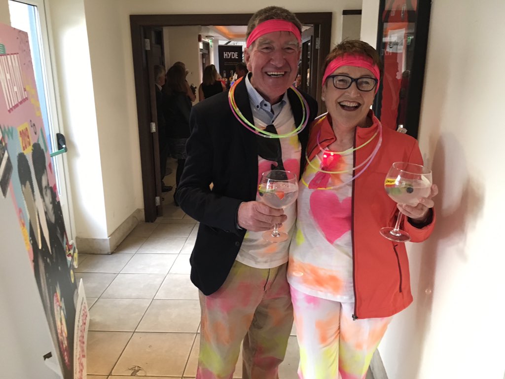 Corkcoco's tweet photo. @mayor_co_cork 80s themed charity night #Rewindtothe80s highlighting some fantastic fashions and lots of big hair 🤗🤗🤗 https://t.co/kKYEDrBfjf