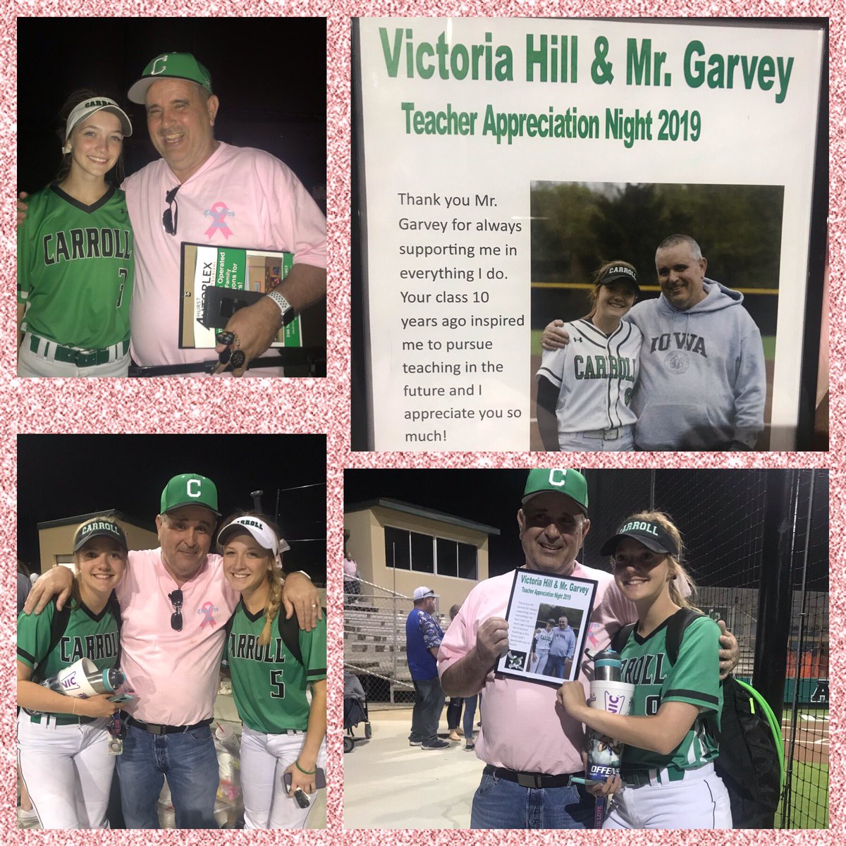 mscampbell14's tweet photo. Our fabulous Mr. Garvey was honored last night by a former JES student. He inspired her to become a teacher too. #JESFamily @Jack_D_Johnson @dragsoftball @JESDragon2 https://t.co/HVYJ457Nlz
