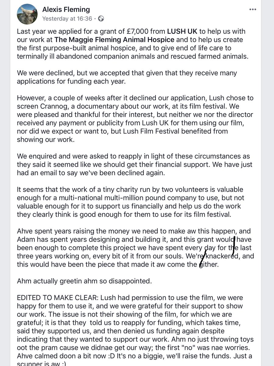 Shame on you <a href="/LushLtd/">LUSH UK</a>  I certainly won’t be shopping with you again ... Alexis and Adam work so hard 😡😡