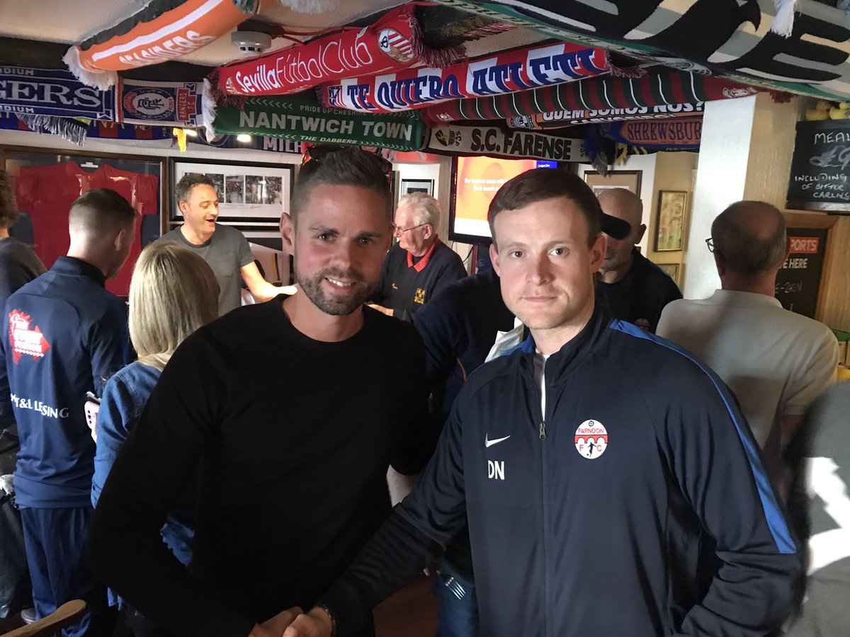 Farndon FC Vets (@farndonfcvets) on Twitter photo Tough game today against Nags Head Bunbury.
Came out 3-2 winners. Thanks for the hospitality, the scran afterwards was spot on ! Thankyou
Goals
⚽️<a href="/ReevesPhilip/">Phil Reeves</a> <a href="/TheEventStation/">The Event Station</a>
⚽️Sam Hill (2)
MOM went to Sam Hill , cracking performance and a brace to go with it ⚽️⚽️⚽️ Tough game today against Nags Head Bunbury.
Came out 3-2 winners. Thanks for the hospitality, the scran afterwards was spot on ! Thankyou
Goals
⚽️<a href="/ReevesPhilip/">Phil Reeves</a> <a href="/TheEventStation/">The Event Station</a>
⚽️Sam Hill (2)
MOM went to Sam Hill , cracking performance and a brace to go with it ⚽️⚽️⚽️