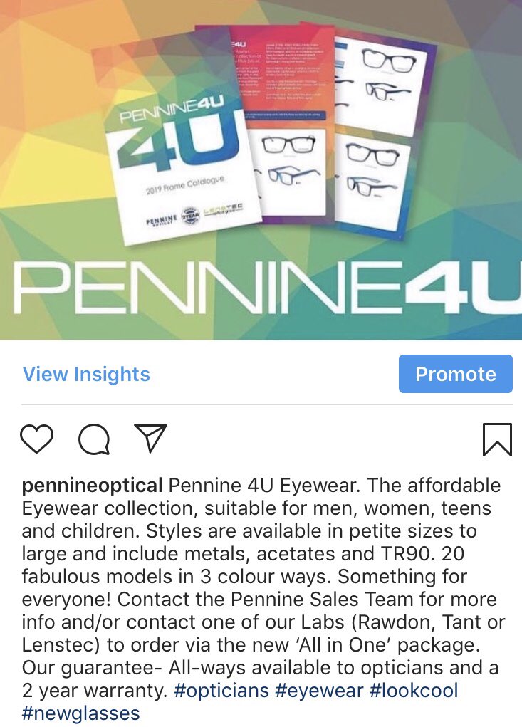 lensteceyewear's tweet photo. Follow us on #insta to see our latest posts. Our newest collection- Pennine 4U. A superb collection 4 any Optical Practice. Contact our Sales Team for more info including our amazing ‘All In One Package’ available via our UK network of Labs. #Rawdon #Tant #Lenstec #opticians https://t.co/CPIopcBxCd