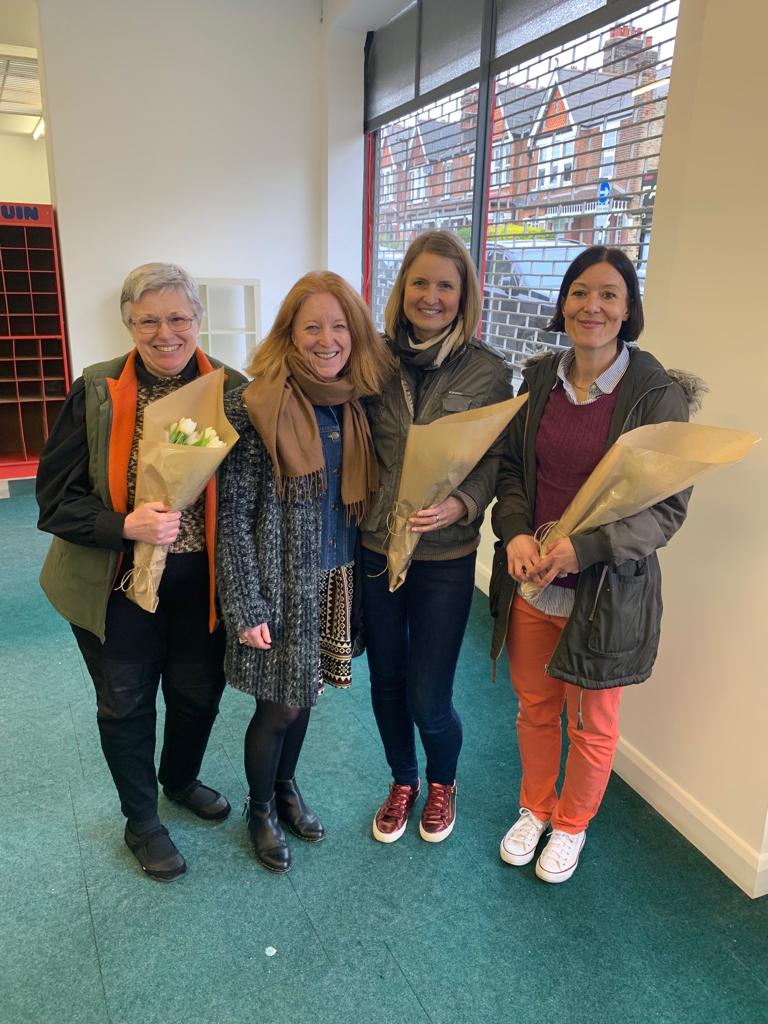 StitchN13's tweet photo. Thank you to everyone who popped in to see us today! A big thanks to Denise Burrows @TheNaturalYarnBarn, Frankie @crafterscoolclub, Kay Dudman @ Crafty Cavy, Liz Fish with her recycled shirt dresses for showing their wares &amp; skills today 👏 and Amelia Colvin for all her hard work https://t.co/DcfaRRjGqk