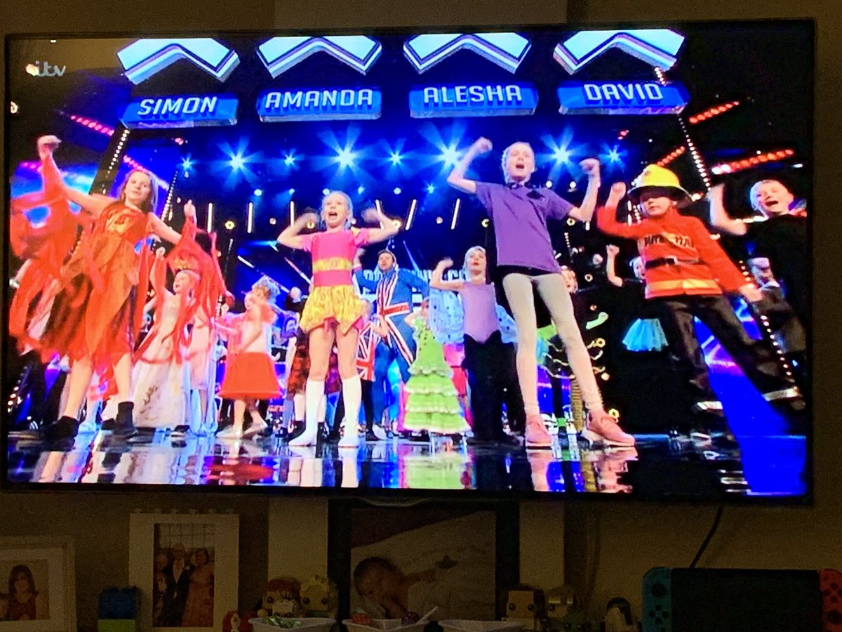 GeekInTheNorth's tweet photo. The guy in the Union Jack outfit has to be the best Primary School Head Master ever #BGT #GoldenBuzzer #Inspirational https://t.co/I1e5hfCvjk