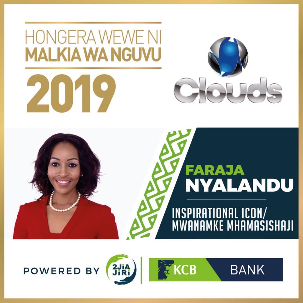 withmanuell's tweet photo. Hongera Malkia wa nguvu @FarajaNyalandu Mwanamke mhamasishaji.
#MalkiaWaNguvu #InspirationalIcon https://t.co/R6tUQ2fzwV