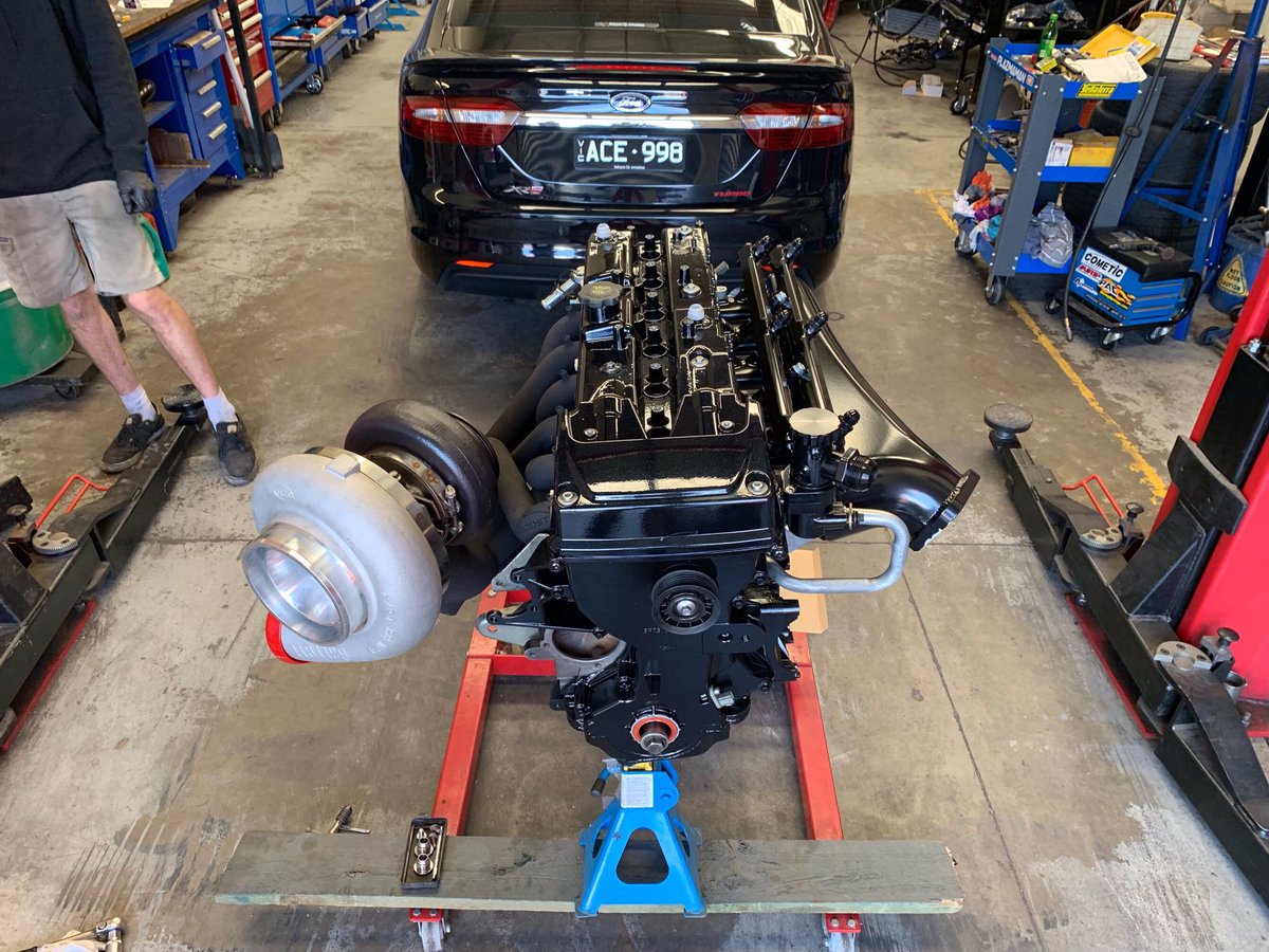 TurbologyLLC's tweet photo. Head Shot: @upi_747’s big turbo Barra build by @anianimates.n_automotive
•
#turbology #fordfalcon #fgfalcon #fordperformance #ford #fgx #fg #falcon #fpvf6 #fpv #f6 #xr6turbo #xr6t #xr6 #barra #turbo #australia #straya https://t.co/eBRMUCkgMM