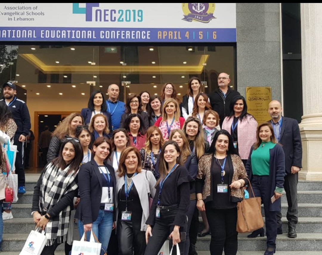 ntannous_83's tweet photo. It was a very successful experience thank you for sharing it with us .Looking forward to NEC 2020.@AESLebanon @E_Sheninger @sameraljamal https://t.co/CobyHwCPAO