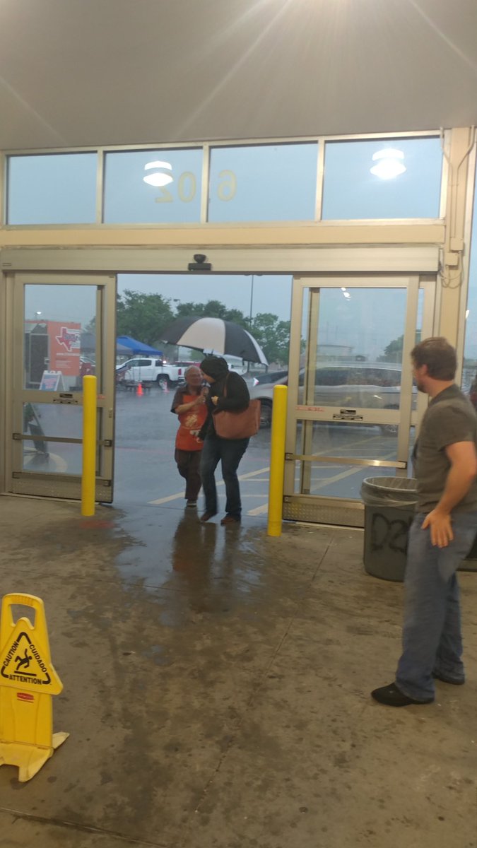 This is customer service at the Hutto Home Depot. Morris is going out to customer cars an escorting them in and out of Home Depot. Way to go Morris