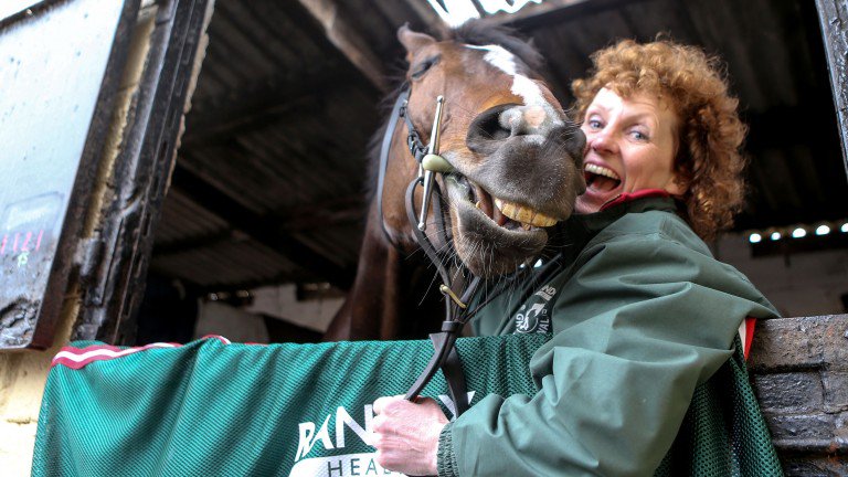 RacingPost's tweet photo. Returning hero One For Arthur thrills Lucinda Russell with sixth place > https://t.co/POgLIf5qIU https://t.co/VRDkz3Zb7X