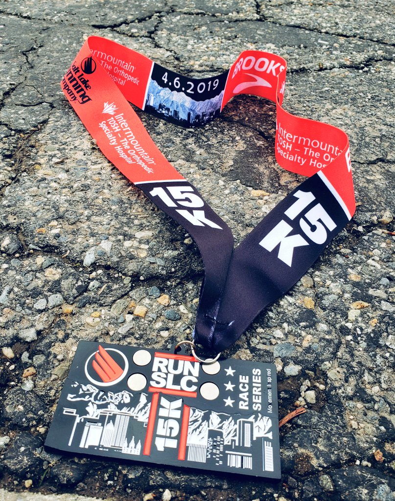 BronaghTumulty's tweet photo. Series = Complete β
#RunSLC #5KDone #10KDone #15KDone #Finisher #Miles #Medals https://t.co/pGGwX323oX