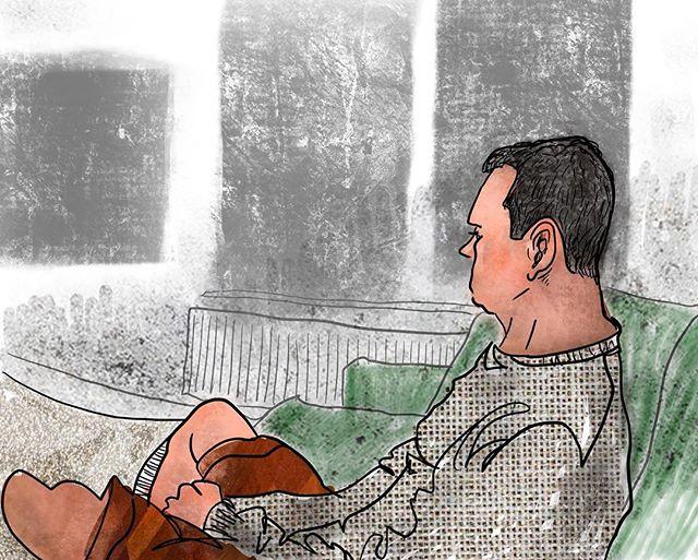 Happy in my favorite corner on the couch, also called The Nest. 
I am having so much fun exploring on the iPad. 
#sketchbook #artjournal  #visualjournal #asketchaday #adrawingaday #illustratedjournal #arthabit #creativehabit #sketchbookhabit #drawing #sk… bit.ly/2VrSbon