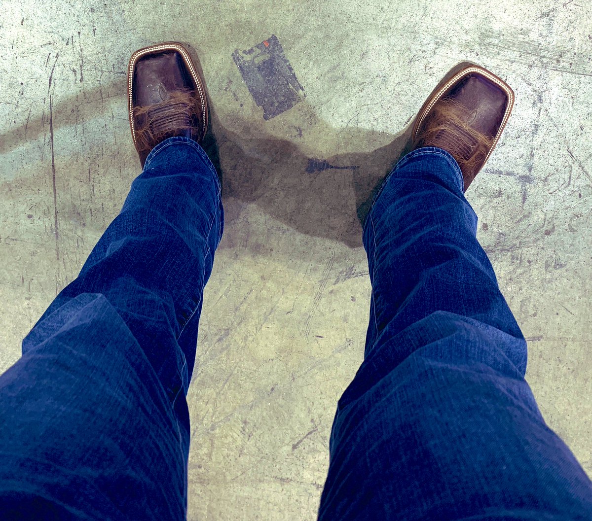 StephMartin10's tweet photo. Blake: “I need brown dress shoes for work!”  Me: Finds nice dress shoes! Blake:”Never mind I bought me some!”😳Some things never change 💙#boots https://t.co/FIDReturiP
