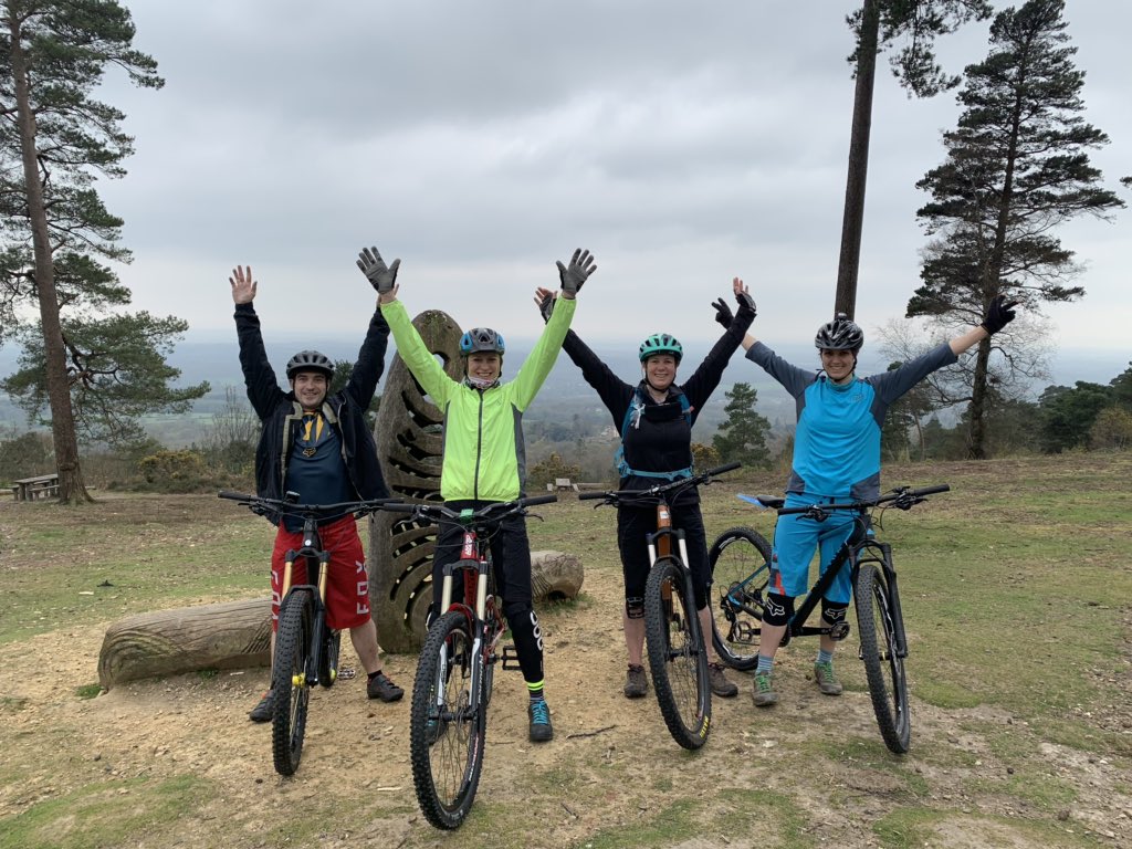 Such a fun day on the trails today #ilovemyjob