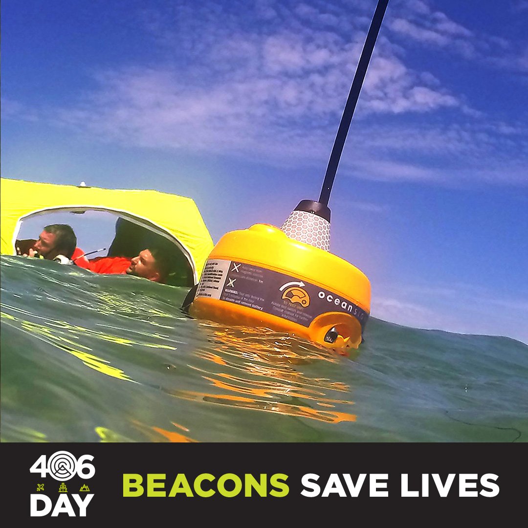 OceanSignal's tweet photo. Make sure to self test your #EPIRB and/or #PersonalLocatorBeacon today and check the battery expiration date. Keep your #Beacon in tip top shape because you never know when you might need it!
#406Day19 #BePrepared #SelfTest #BatteryExpiration #SafetyFirst https://t.co/tHXwCJQ6te