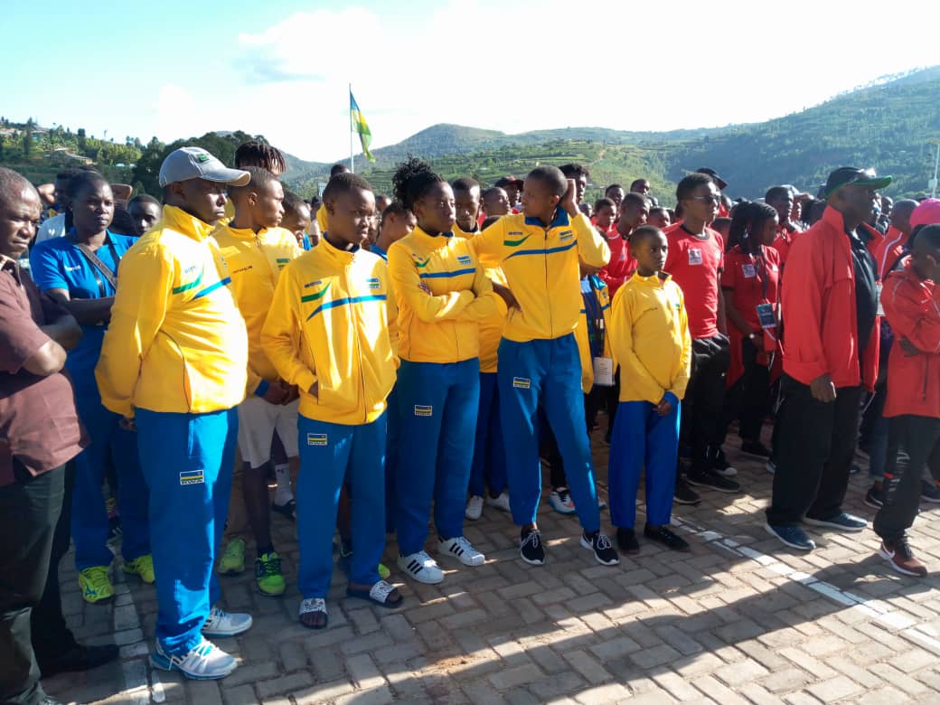 Today at the closing of #ANOCA5YouthGames19 ,all teams visit the @Murambigenocidememorial at <a href="/Nyamagabe/">Nyamagabe District</a> and they were explained about the history of #Rwanda 
<a href="/EricBayisenge/">Eric Bayisenge T.</a> @JBKABERA1 <a href="/RwandaRemembers/">National Commission for the Fight against Genocide</a> <a href="/HuyeDistrict/">Huye District</a> <a href="/RwandaOlympic/">Rwanda National Olympic and Sports Committee</a> <a href="/RwandaRemembers/">National Commission for the Fight against Genocide</a> @MinYouthRwanda <a href="/OlympicTanzania/">Tanzania Olympic Committee</a>