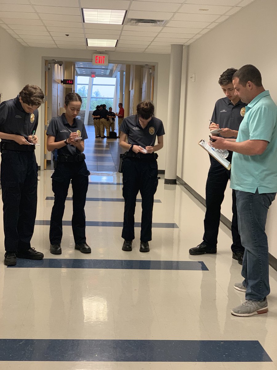 Allen HS Police Explorers tweet media