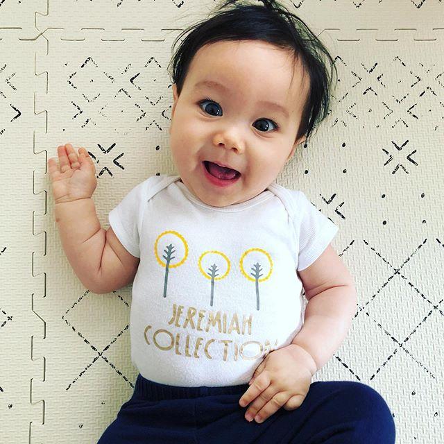 My number one model sporting #jeremiahcollection swag. bit.ly/2G5Ug4e