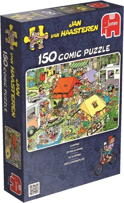juguetodo's tweet image. 150 Camping, Jan van Haasteren
Jumbo 17219

Puzzle comic de Jan van Haasteren de 150 piezas con la divertida escena de un camping familiar más que abarrotado. Tamaño montado 35 x 25 cm

🛒juguetodo.com/Jumbo-17219

#ComicPuzzle #150piezas #Camping #JanVanHaasteren
#Jumbo17219