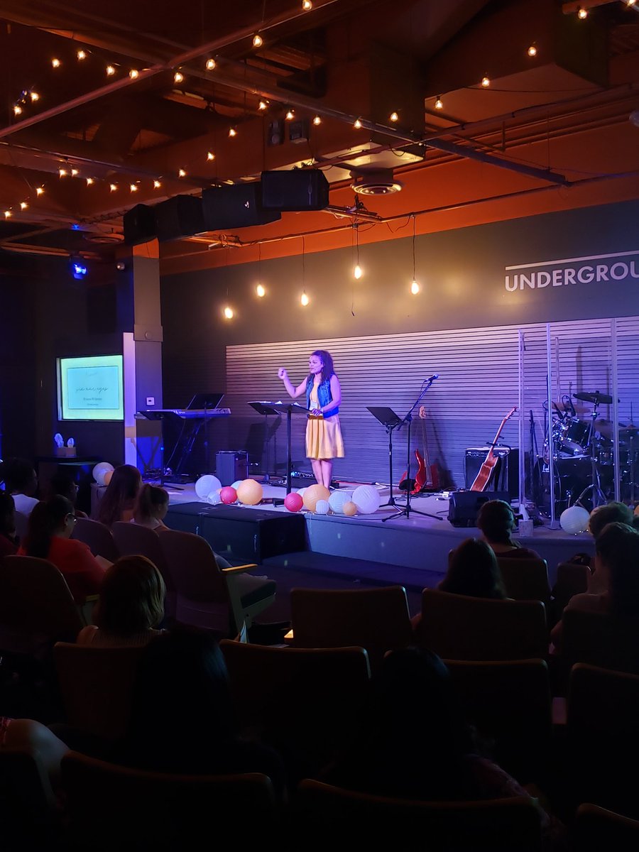 KillalabXBT's tweet photo. . @briwilkersonky sharing about how women need to overcome insecurities of not feeling adequate. #wearedevoted @undergroundvox https://t.co/ant2aKxLFD