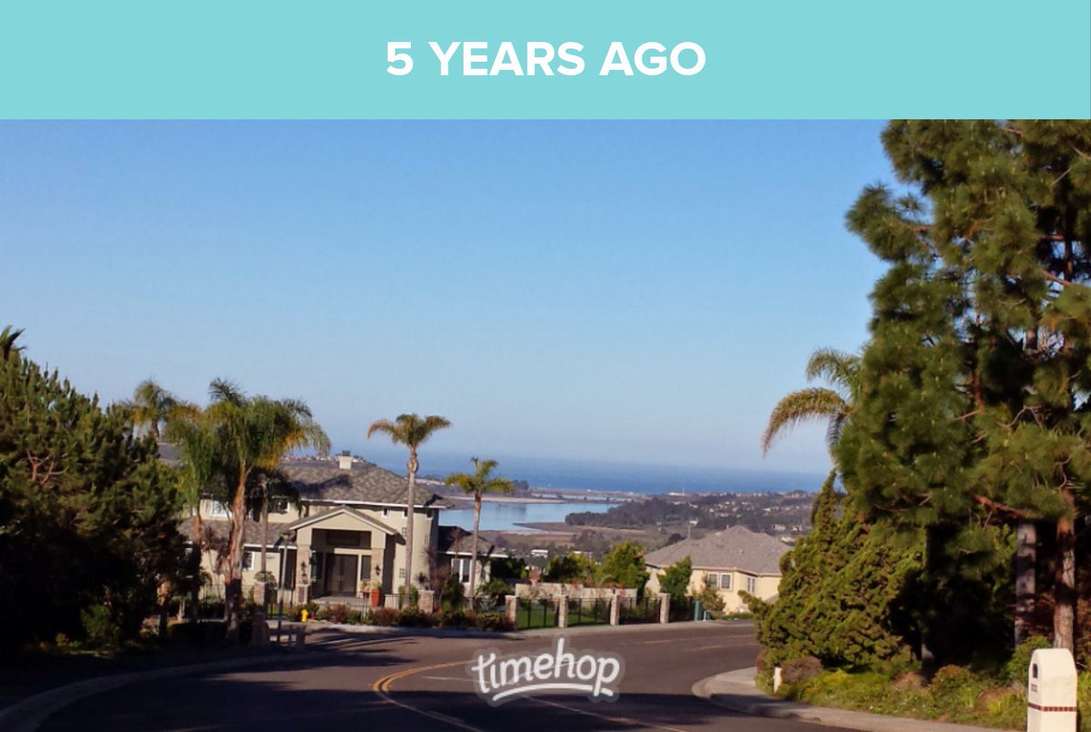 Five years ago training for my first #RnRSD 
The views in San Diego made training impossible.