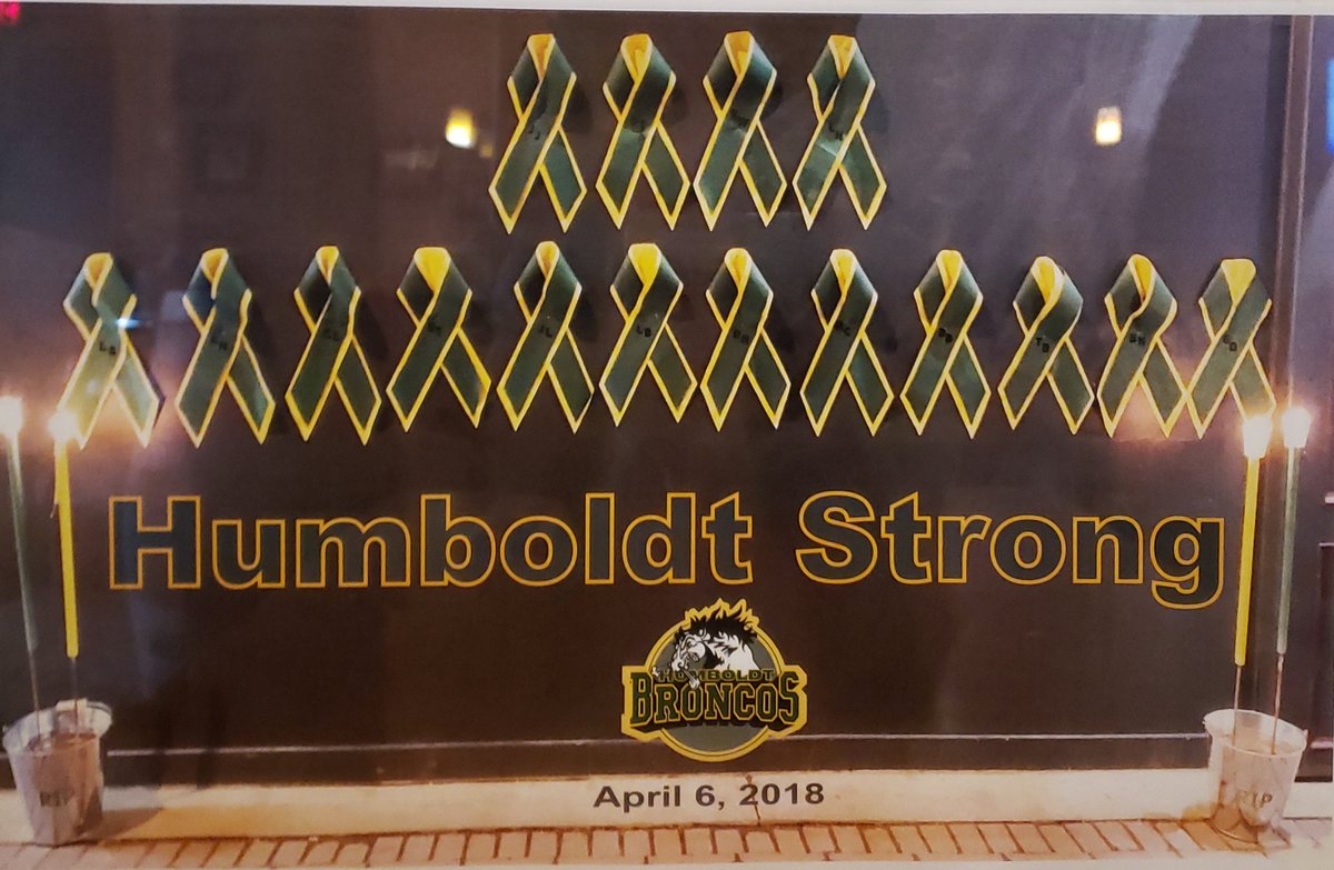 Gone But Not Forgotten.
Please know our thoughts and prayers are always with you. #HumboldtStrong