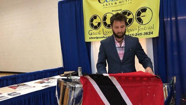 PottsPansSteel's tweet photo. #despacito #livemusic get your #glsf tickets now! Only 1 hour left at the @woodstockilchamber #expo! 
@cam_chicago @ajhvibes @steelpanfest @steelpanstore https://t.co/RfFkkYX5gT https://t.co/91HCuf9PUN