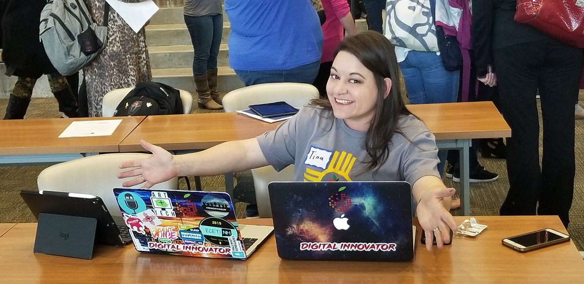 Working hard! #EdCampNM