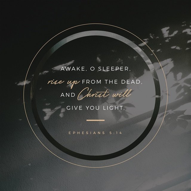 abtw85's tweet image. This is why it is said: “Wake up, sleeper, rise from the dead, and Christ will shine on y…
bible.com/verse-of-the-d…