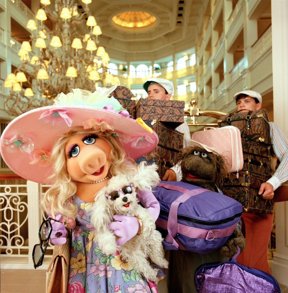 MissPiggy's tweet image. Some say "Have money, will travel." Not moi! Instead, I say, "Travel first, figure out who will pay for it later."