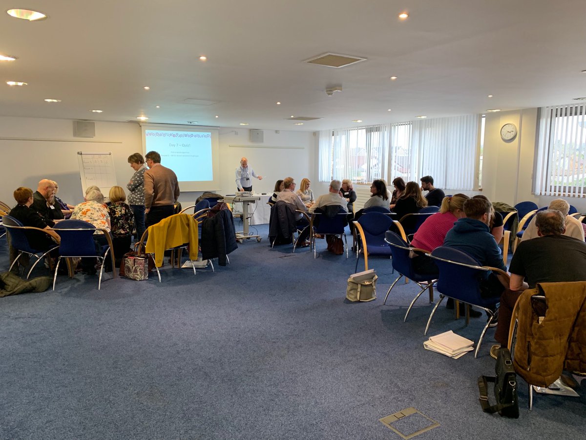 Jackofscotland's tweet photo. After 7 days intensive training superbly led by ⁦@johnsummers65⁩ we said to goodbye to 30+ amazing trainees from ayrshire who will soon sit on hearings across their region. A tremendous group of talented individuals - we wish them well ⁦#Wall50⁩ #CHScotland https://t.co/KgNBpcAbsm