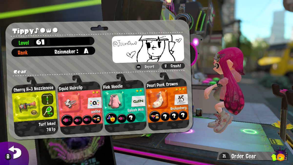 bunnybead's tweet image. #Splatoon2 #NintendoSwitch @Juunowo